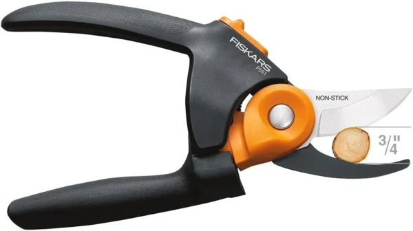 Fiskars 391041-1001 PowerGear2 Pruner, Steel