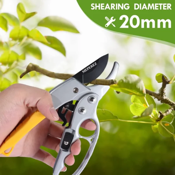 premium garden clippers, work 3 times easier, arthritis weak hand snips