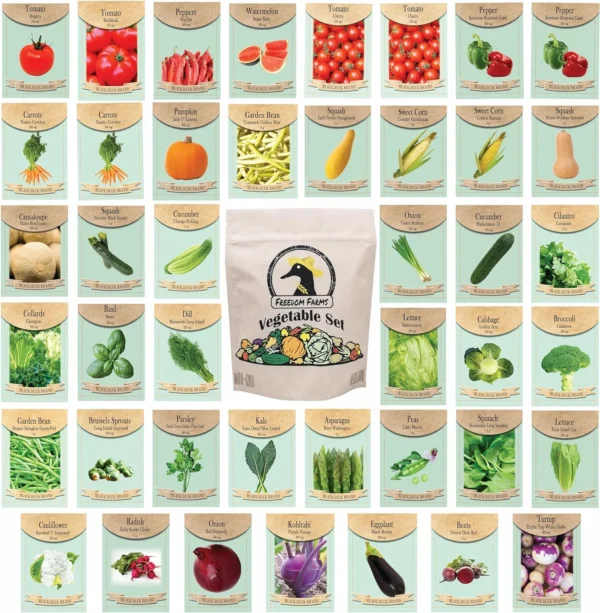 Vegetable & Herb Seed Packets