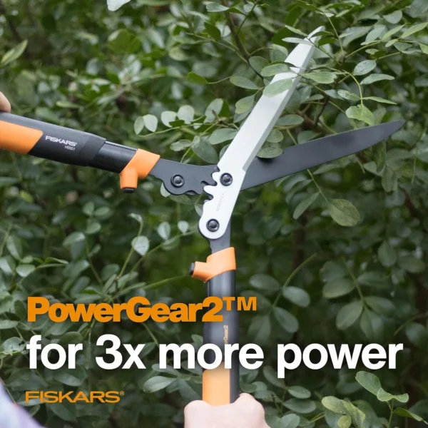 Fiskars PowerGear2 Hedge Shears - 23" Precision