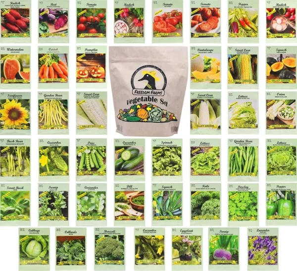 Vegetable & Herb Seed Packets