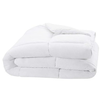 White Down Alternative Comforter and Duvet Insert with Corner Tabs - Full/Queen, Light