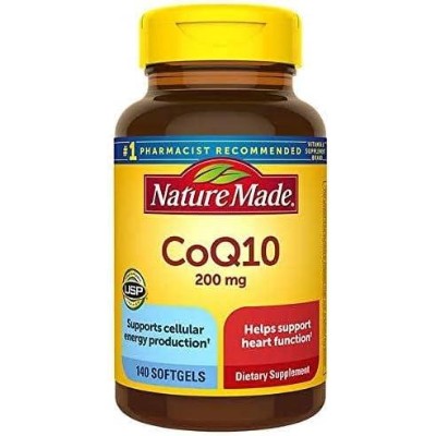 Nature Made CoQ10 200 mg 140 Softgels